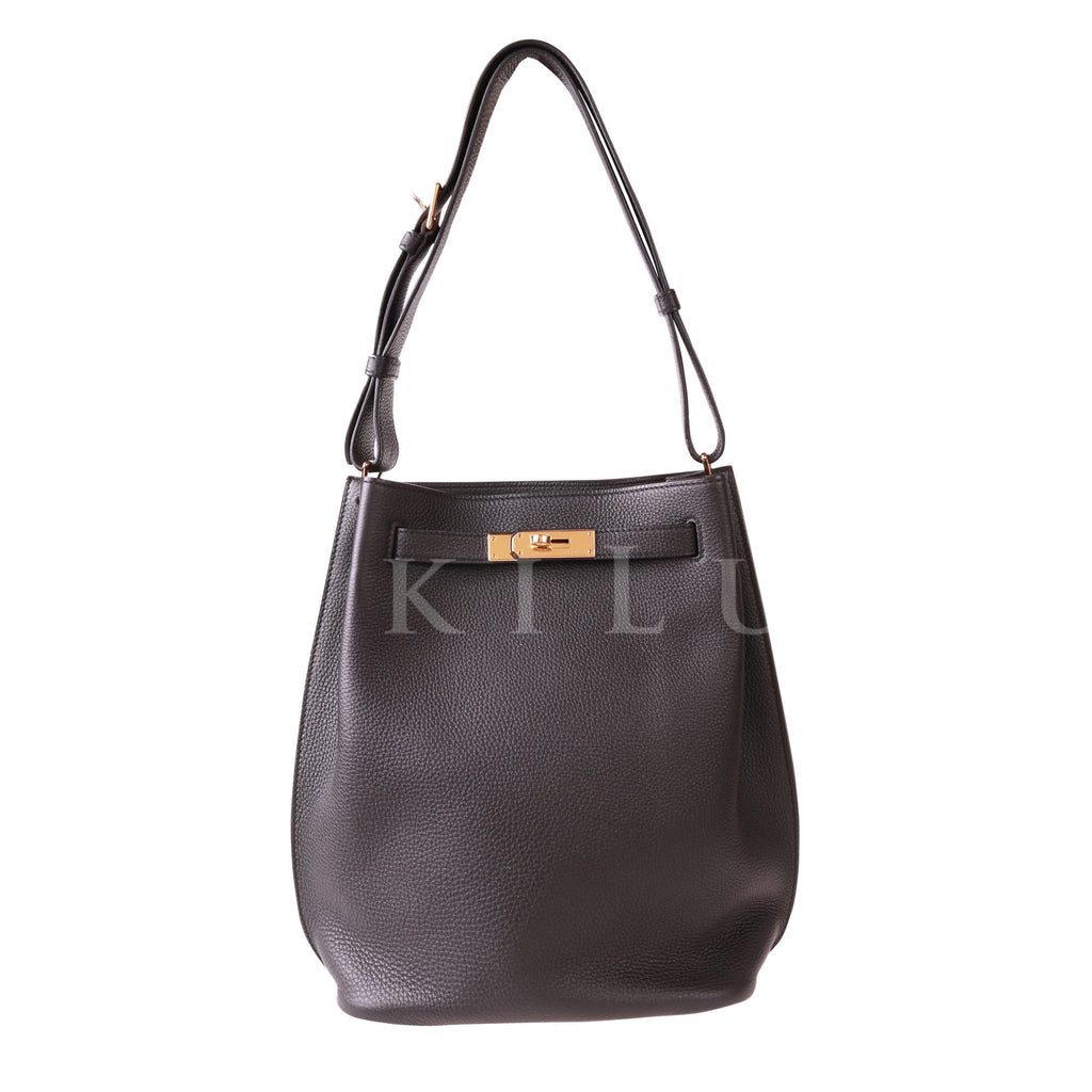 Hermès So Kelly 26 Bag Chocolate Togo – ZAK BAGS ©️