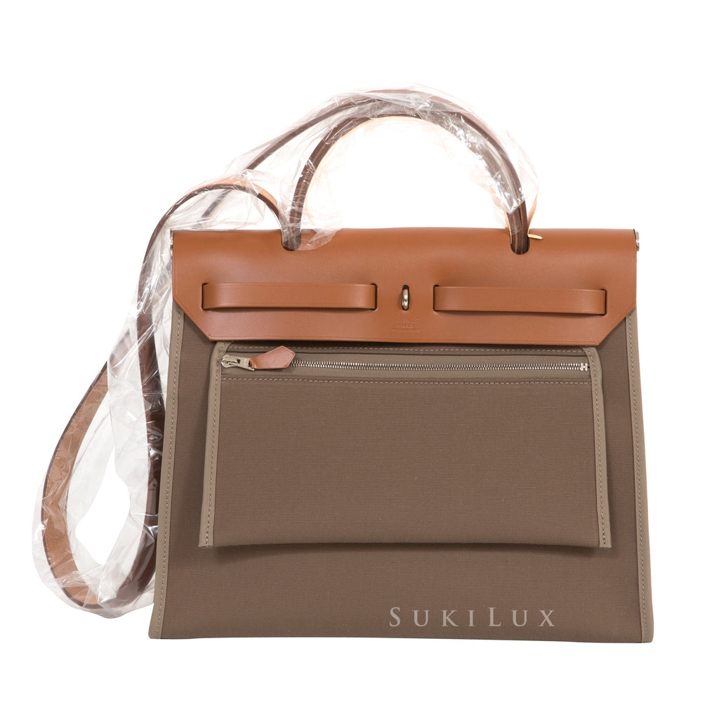 Authentic HERMES Herbag Zip 31 2way Handbag/Shoulder Bag new