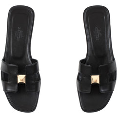 Hermès - Oran Sandals - Étoupe – Shop It